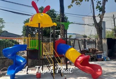 Bộ Cầu trượt 1 Mái  mã SP: TP1003