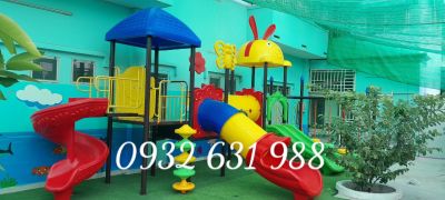 Bộ cầu trượt 2 mái mã SP: TP2004